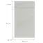Konyhafront D40s1(L/P) L9 K900 Bianco Hg Griii,2