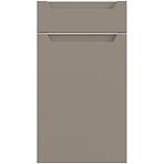 Konyhafront D40s1 P  Q2 K204 Capuccino Matt Gri