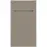 Konyhafront D40s1 P  Q2 K204 Capuccino Matt Gri