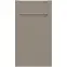 Konyhafront D40s1 L Q2 K204 Capuccino Matt Gri