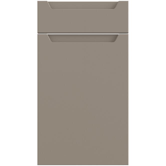 Konyhafront D40s1 L Q2 K204 Capuccino Matt Gri