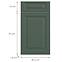 Konyhafront D40s1(L/P)  V6 K274 Zöld labrado Gr,2