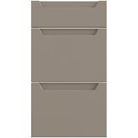 Konyhafront D40s3 Q2 K204 Capuccino Matt Gri