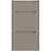 Konyhafront D40s3 Q2 K204 Capuccino Matt Gri