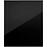 Konyhafront D60(L/P)L9 K165 Fekete Hg Griii