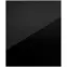 Konyhafront D60(L/P)L9 K165 Fekete Hg Griii