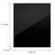 Konyhafront D60(L/P)L9 K165 Fekete Hg Griii,2