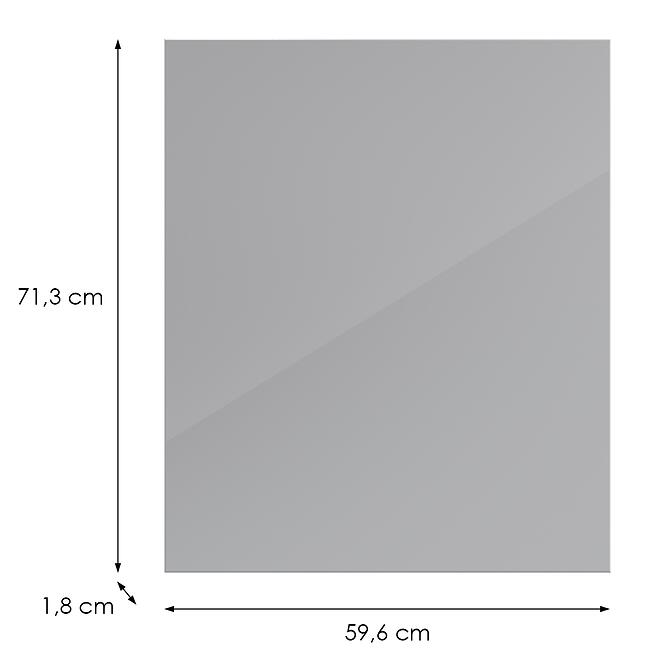 Konyhafront D60(L/P) L9 K268 Szürke Hg Griii,2