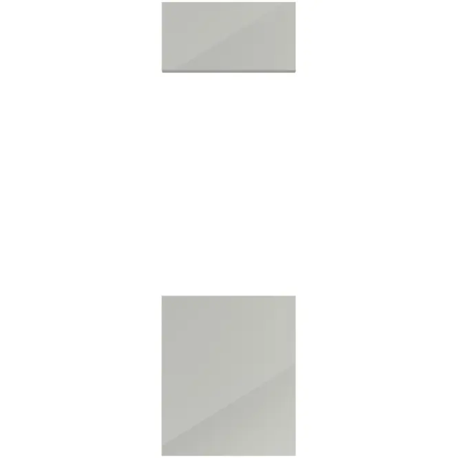Konyhafront D60pm(L/P) L9 K900 Bianco Hg Griii