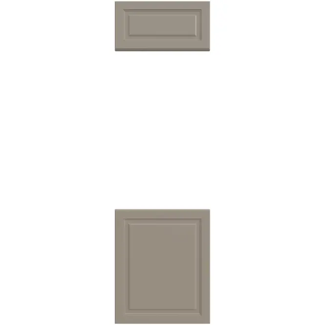 Konyhafront D60pm(L/P)  V6 K257 Kasmír Matt Grii