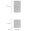 Konyhafront D60pwn(L/P) L9 K900 Bianco Hg Griii,2