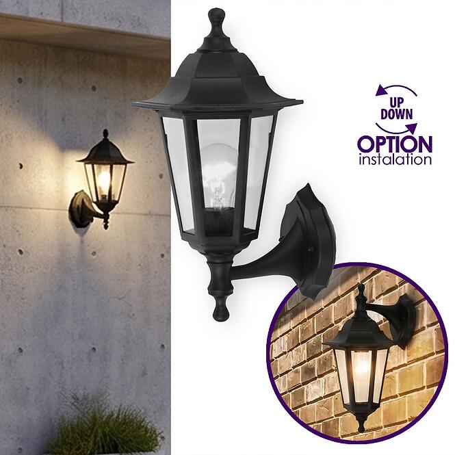 Lámpa HALDIN 2W1 66879 BLACK KGD1