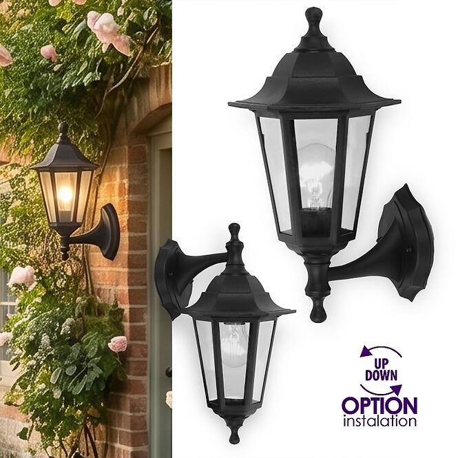 Lámpa HALDIN 2W1 66879 BLACK KGD1