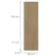 Konyhafront D60r  L T8 K282 Dub Cremona Grii,2
