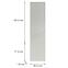 Konyhafront D60rwn(L/P) L9 K900 Bianco Hg Griii,2
