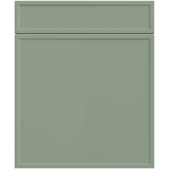 Konyhafront D60s1(L/P) O6 K-279 Olíva Grii