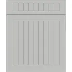 Konyhafront D60s1(L/P) H5 K252 Fehér Gr I