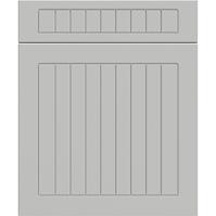 Konyhafront D60s1(L/P) H5 K252 Fehér Gr I