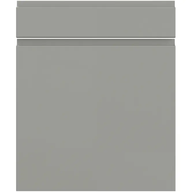 Konyhafront D60s1 P T8 K261 Szürke Matt Grii