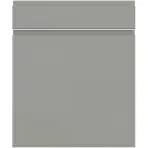 Konyhafront D60s1 L T8 K261 Szürke Matt Grii