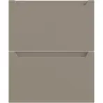 Konyhafront D60s2  Q2 K204 Capuccino Matt Gri