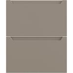 Konyhafront D60s2  Q2 K204 Capuccino Matt Gri