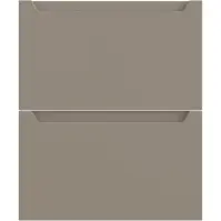 Konyhafront D60s2  Q2 K204 Capuccino Matt Gri