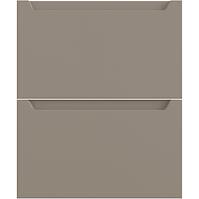 Konyhafront D60s2  Q2 K204 Capuccino Matt Gri