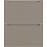 Konyhafront D60s2  Q2 K204 Capuccino Matt Gri
