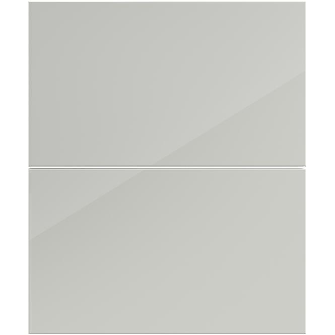 Konyhafront D60s2+1 L9 K900 Bianco Hg Griii