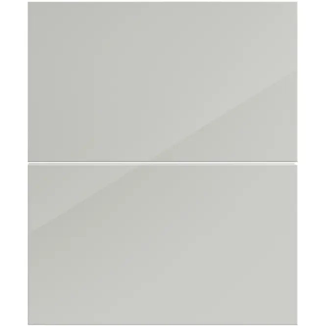 Konyhafront D60s2+1 L9 K900 Bianco Hg Griii
