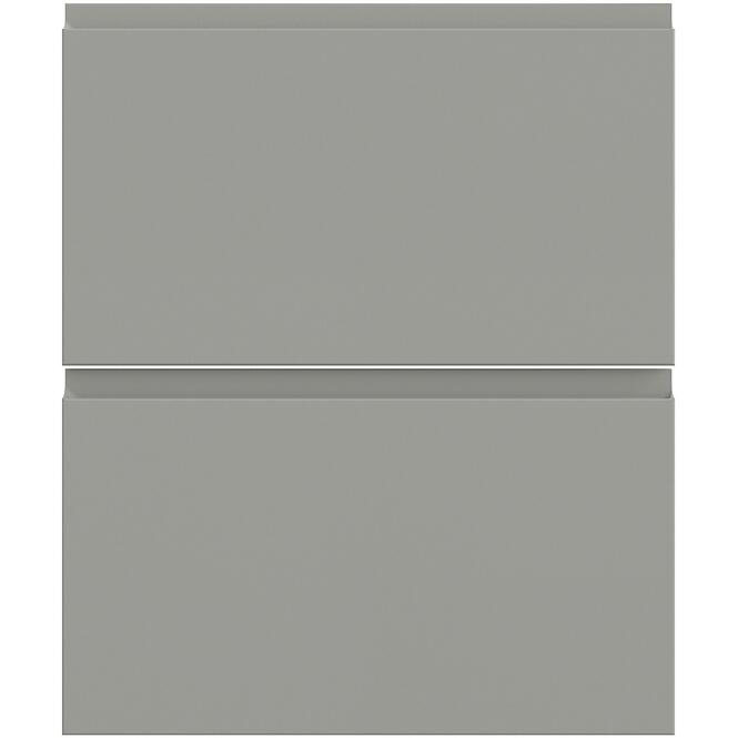 Konyhafront D60s2+1  T8 K261 Szürke Matt Grii