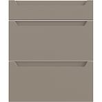 Konyhafront D60s3  Q2 K204 Capuccino Matt Gri