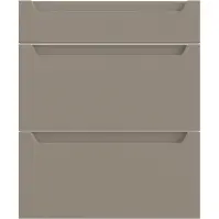 Konyhafront D60s3  Q2 K204 Capuccino Matt Gri
