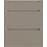 Konyhafront D60s3  Q2 K204 Capuccino Matt Gri