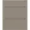 Konyhafront D60s3  Q2 K204 Capuccino Matt Gri