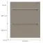 Konyhafront D60s3  Q2 K204 Capuccino Matt Gri,2