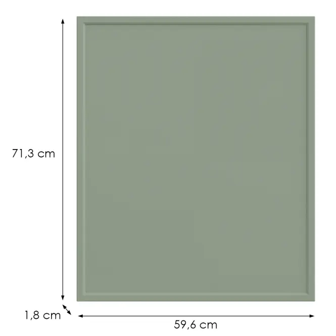 Konyhafront D60zs O6 K-279 Olíva Grii,2