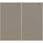 Konyhafront D80 Q2 K204 Capuccino Matt Gri