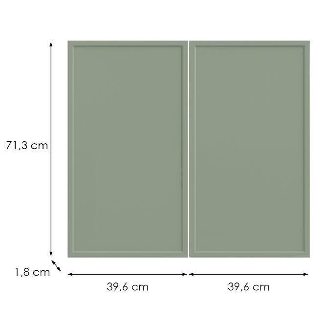 Konyhafront D80z O6 K-279 Olíva Grii,2