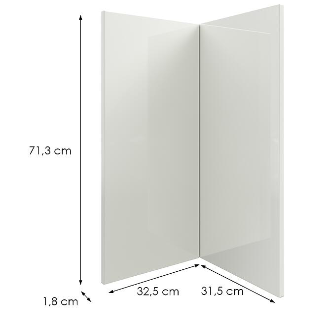Konyhafront D90n L9 K900 Bianco Hg Griii,2