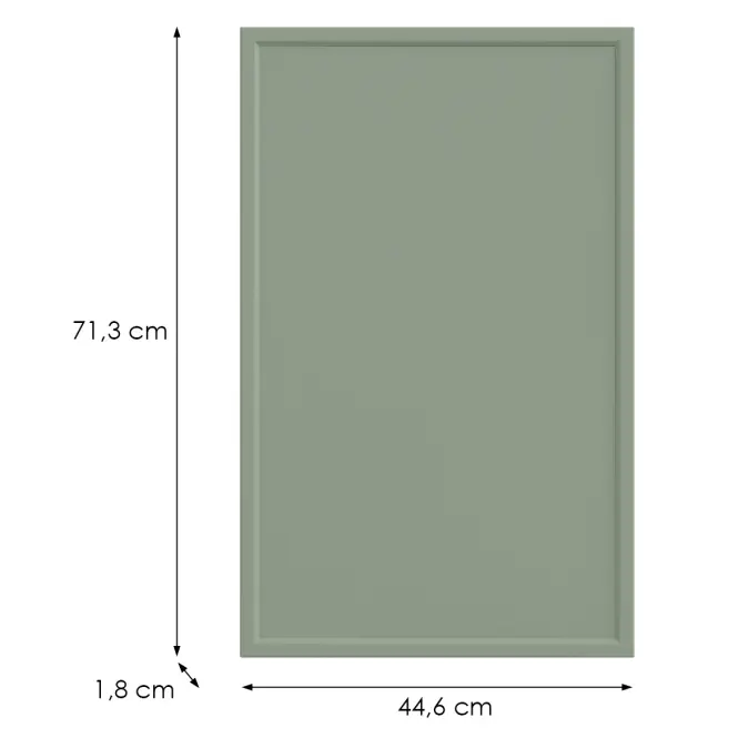 Konyhafront D45fzw O6 K-279 Olíva Grii,2