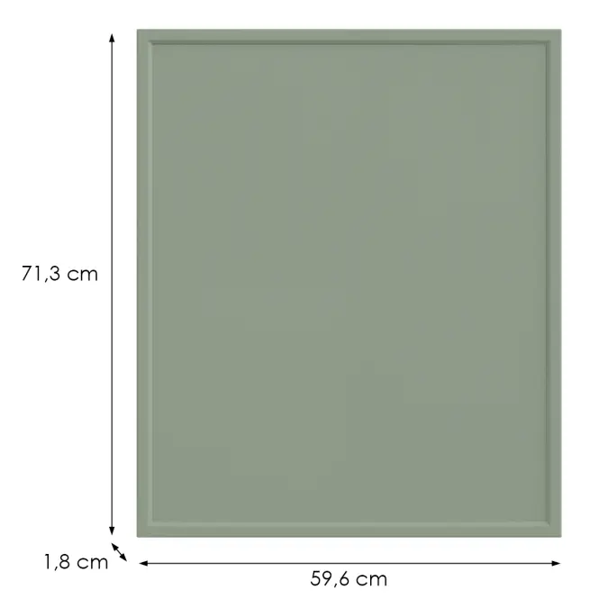 Konyhafront D60fzw O6 K-279 Olíva Grii,2