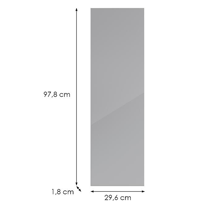 Konyhafront G30(100)(L/P) L9 K268 Szürke Hg Griii,2