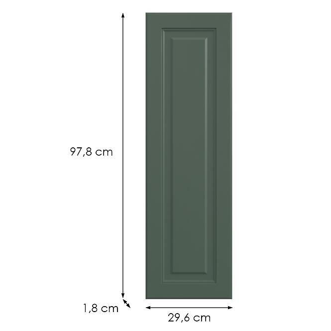 Konyhafront G30(100)(L/P) V6 K274 Zöld labrado,2