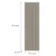 Konyhafront G30(100)(L/P) H5 K257 Kasmír Matt Grii,2