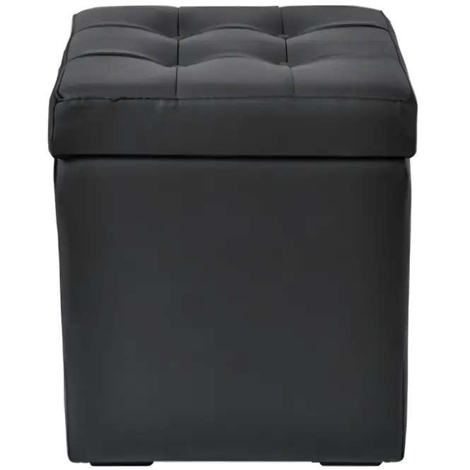 Puff Box S fekete,2