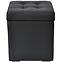 Puff Box S fekete,2