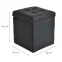 Puff Box S fekete,4