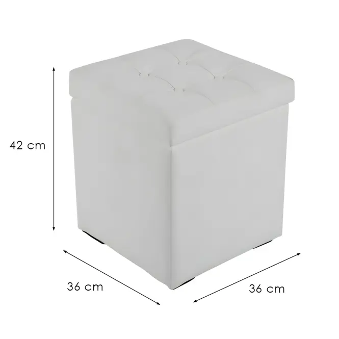 Puff Box S fehér,4